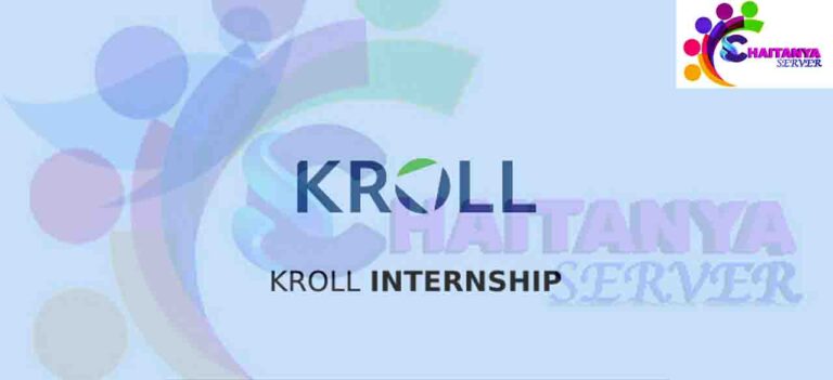 Kroll Internship 2024 | Opportunities for Freshers