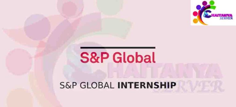 S&P Global Internship 2024 | Opportunity for Fresher