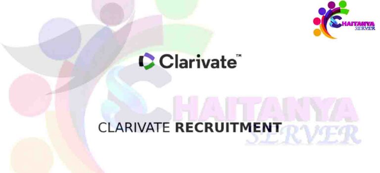 Clarivate Off Campus 2024 Recruitment Drive for Freshers