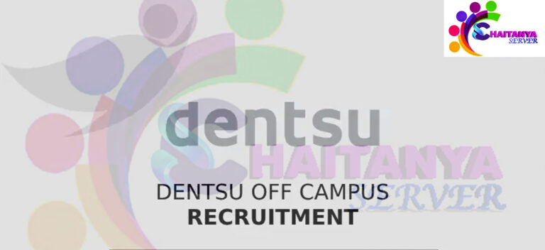Dentsu Off Campus 2024 Recruitment Drive for Freshers