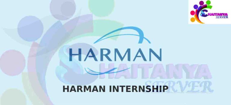 Harman Internship 2024 Opportunity for Freshers