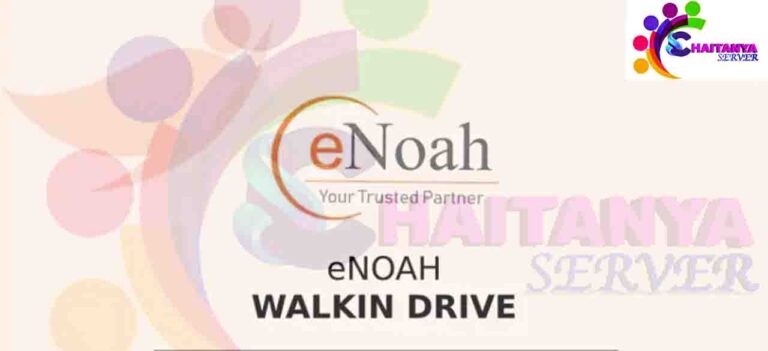 eNoah Walkin Drive 2024 for US Accounts in Chennai