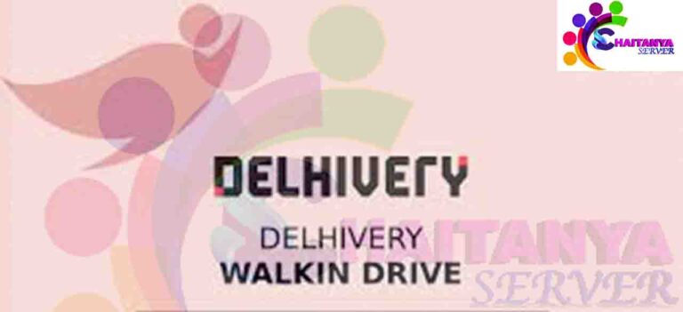 Delhivery Walkin Drive 2024 for Executive in Ghaziabad
