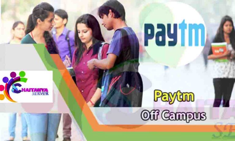 Paytm Off Campus 2024 Drive for 2024, 2023, 2022 Batch Freshers