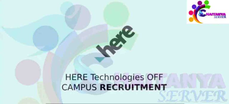 HERE Technologies Off Campus 2024 Recruitment Drive for Freshers